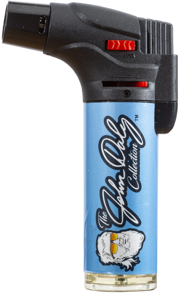 John Daly Jet Torch Refillable Lighter John Daly Collection Blue