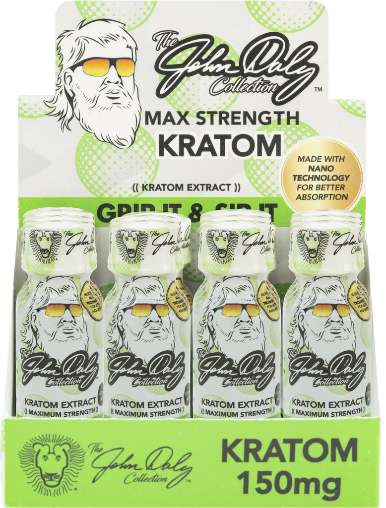 John Daly Maximum Strength Kratom Extra Shot John Daly Collection