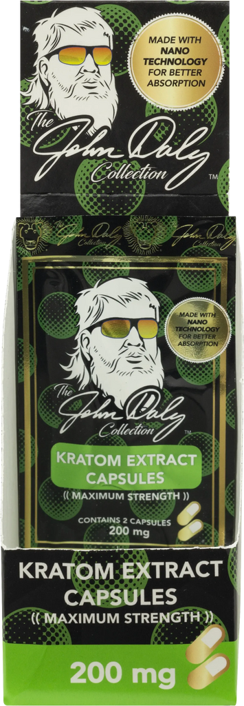 John Daly Nano Kratom Capsules John Daly Collection