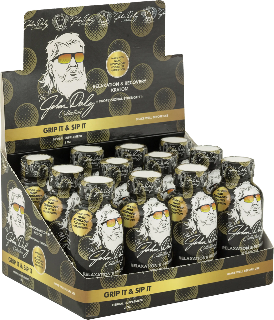 John Daly Relaxation and Recovery Kratom Shot John Daly Collection