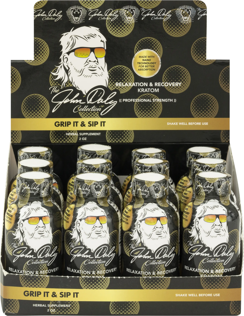 John Daly Relaxation and Recovery Kratom Shot John Daly Collection